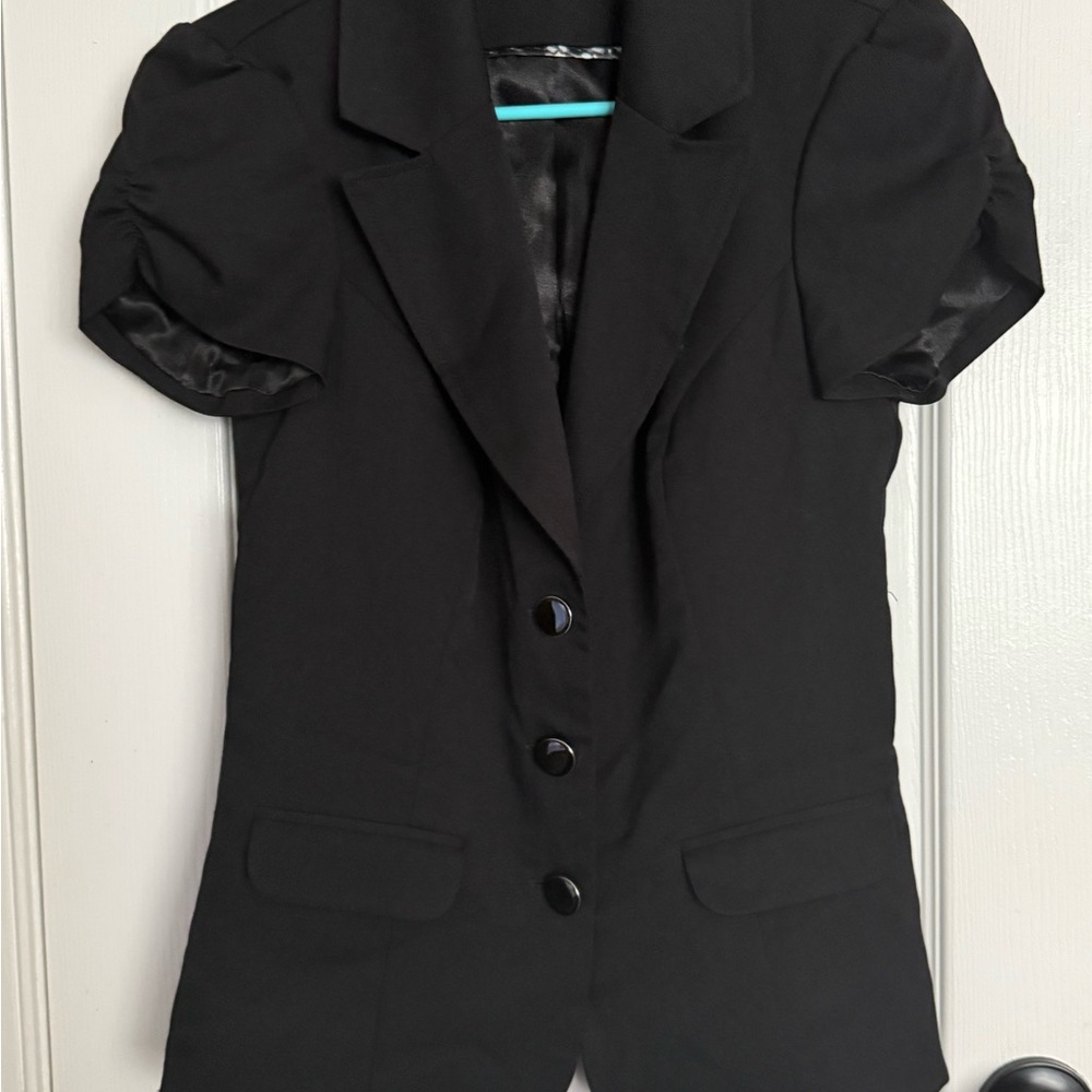 Elegant Black Women's Blazer